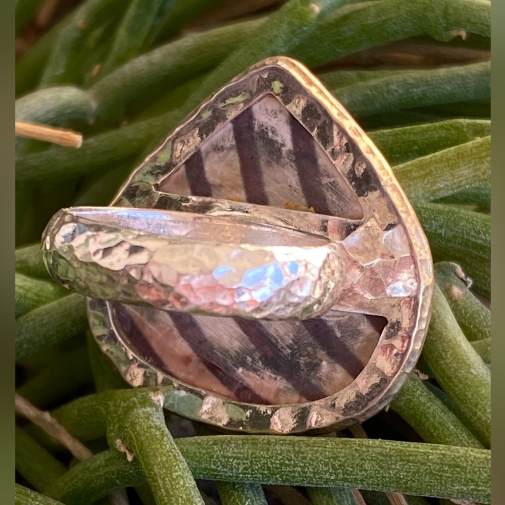 Zebra Jasper Ring - image 2